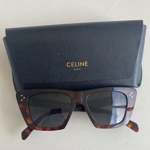 Celine cl401871 tortoiseshell sunglasses - EUC